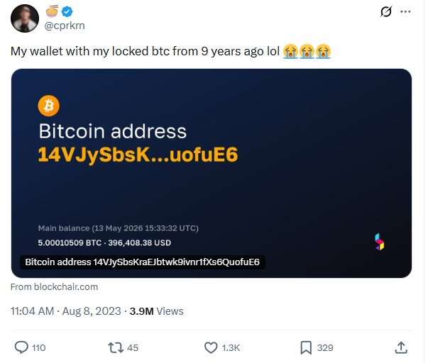 Mất 11 năm thử 7 nghìn tỷ mật khẩu không được, cuối cùng nhờ Claude AI, chủ ví Bitcoin lấy lại gần 400.000 USD ngủ quên trong ví BTC- Ảnh 1.