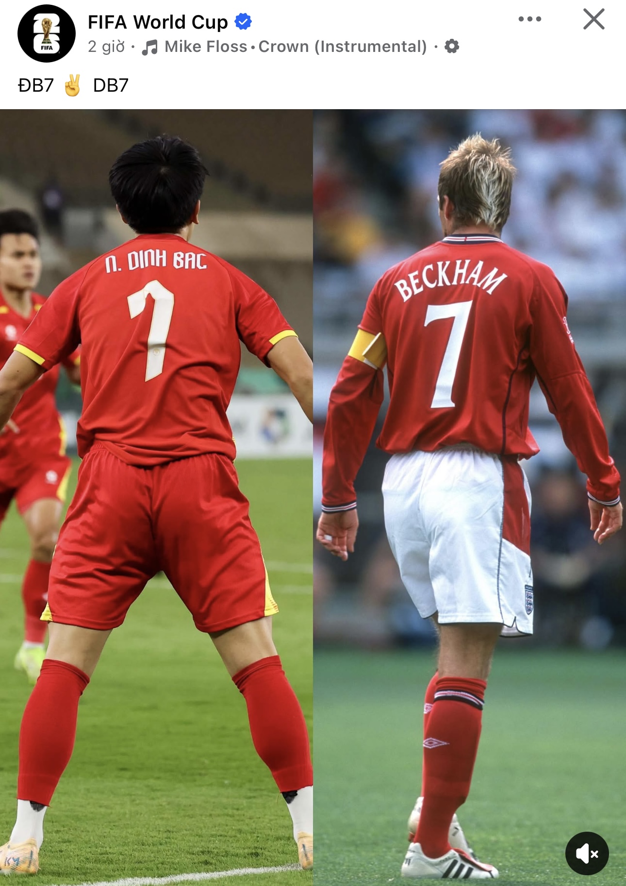 FIFA bất ngờ so sanh Đình Bắc với Beckham- Ảnh 1.