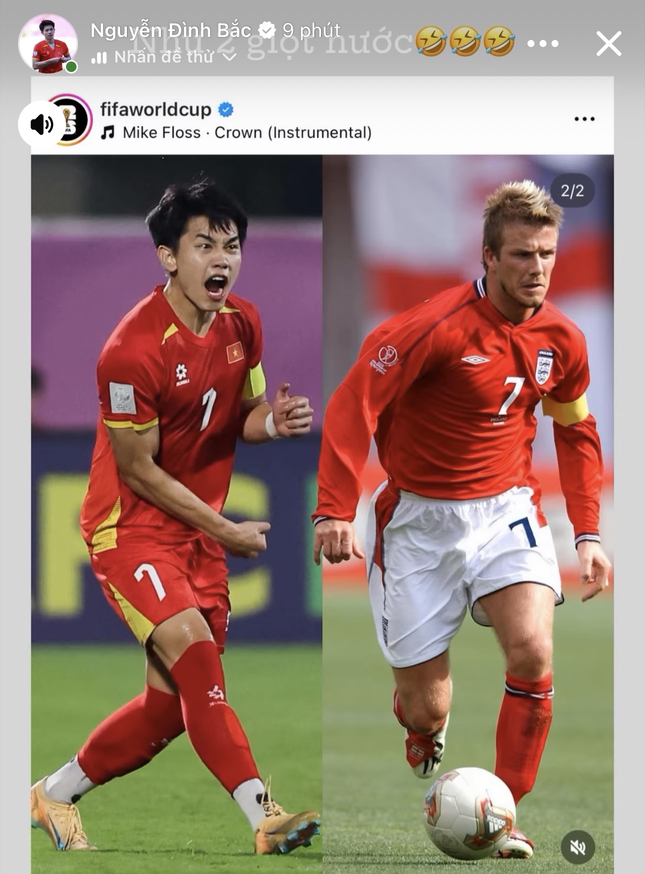 FIFA bất ngờ so sanh Đình Bắc với Beckham- Ảnh 2.