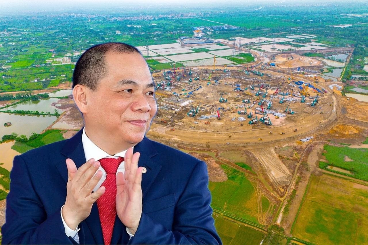 Việt Nam sắp sở hữu một công trình lớn nhất hành tinh, do Vingroup của tỷ phú Phạm Nhật Vượng làm nên kỳ tích với tốc độ thi công thần tốc- Ảnh 1.