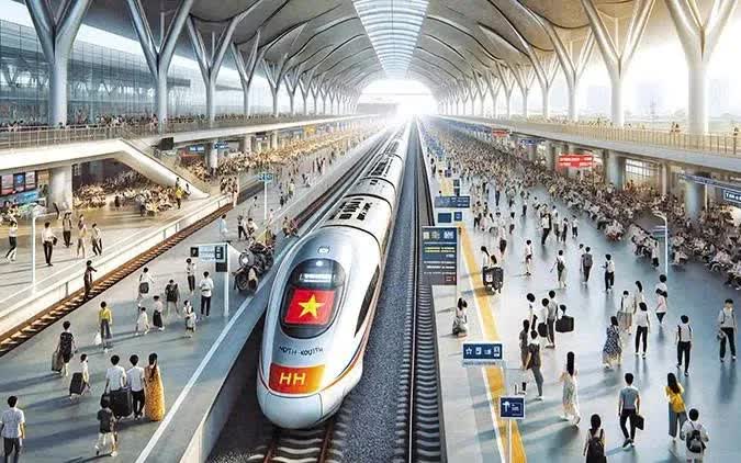 Bộ Xây dựng mời gọi tư vấn cho siêu dự án đường sắt tốc độ cao Bắc - Nam - Ảnh 1.