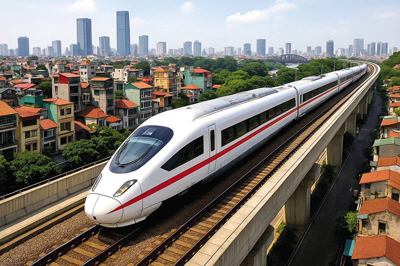 Bộ Xây dựng mời gọi tư vấn cho siêu dự án đường sắt tốc độ cao Bắc - Nam - Ảnh 1.
