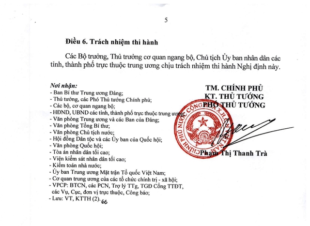 Toàn văn: Nghị định 162/2026/NĐ-CP điều chỉnh lương hưu, trợ cấp BHXH và trợ cấp hằng tháng- Ảnh 5.