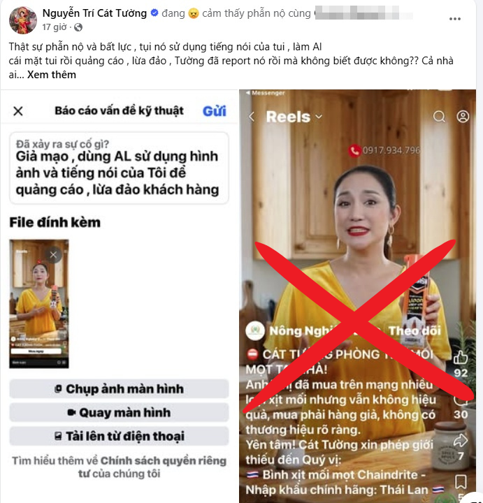 NSƯT Cát Tường thông báo khẩn- Ảnh 1.