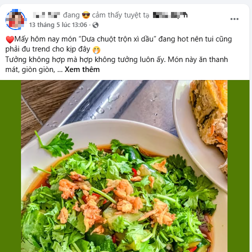Giải mã món ăn đang 