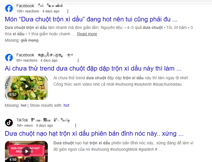 Giải mã món ăn đang 