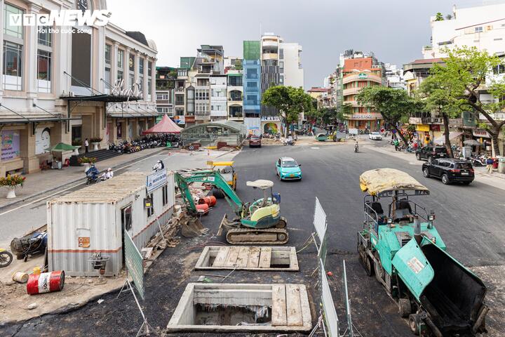 Hiện trạng loạt dự án chống ngập ở nội đô Hà Nội trước hạn về đích 30/5- Ảnh 7.