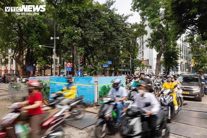 Hiện trạng loạt dự án chống ngập ở nội đô Hà Nội trước hạn về đích 30/5- Ảnh 2.