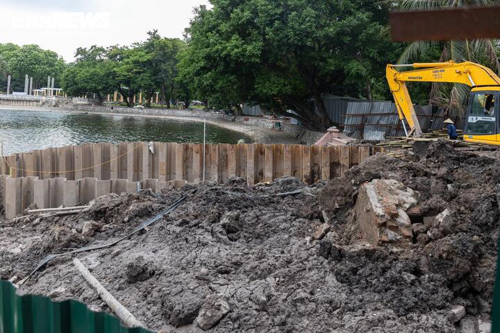 Hiện trạng loạt dự án chống ngập ở nội đô Hà Nội trước hạn về đích 30/5- Ảnh 20.