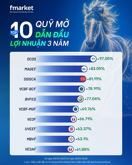 Bí quyết dẫn đầu thị trường của quỹ mở có hiệu suất ba năm cao nhất - Ảnh 1.