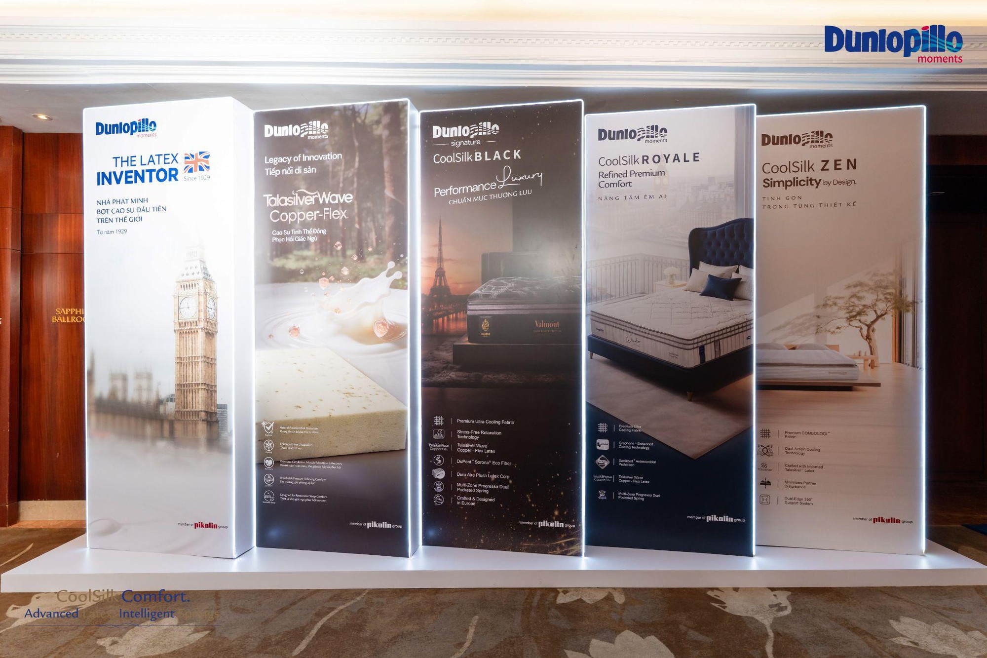 Dunlopillo nâng chuẩn giấc ngủ cao cấp với bộ sưu tập CoolSilk Comfort - Ảnh 2. Dunlopillo nâng chuẩn giấc ngủ cao cấp với bộ sưu tập CoolSilk Comfort - Ảnh 2.