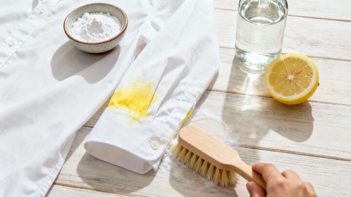 5 cách tẩy quần áo trắng ố vàng hoặc ngả màu cháo lòng- Ảnh 2.