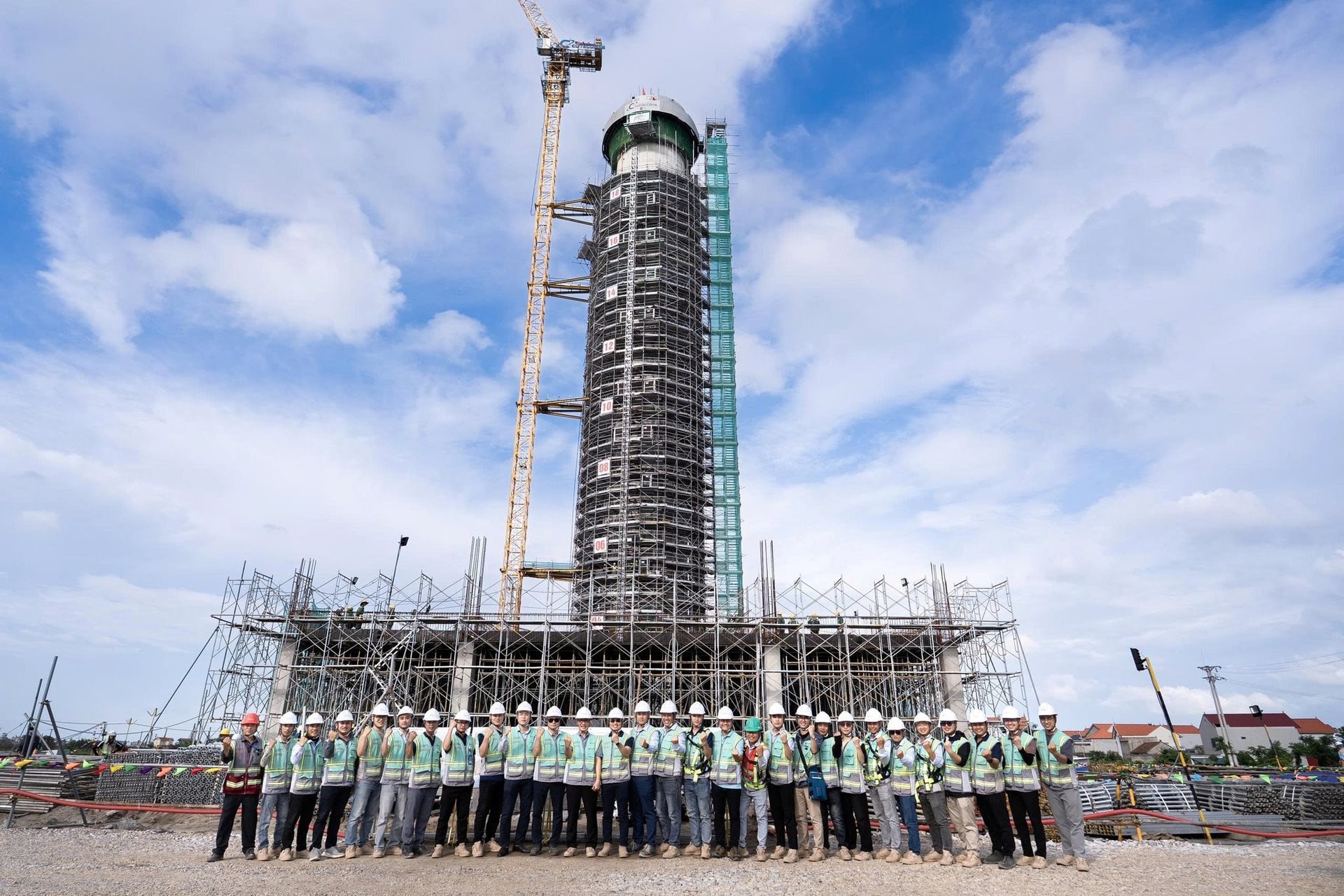 Khoảnh khắc tổng thầu chạy đua ngày đêm kịp hoàn thành siêu sân bay 200.000 tỷ lớn nhất miền Bắc- Ảnh 3.