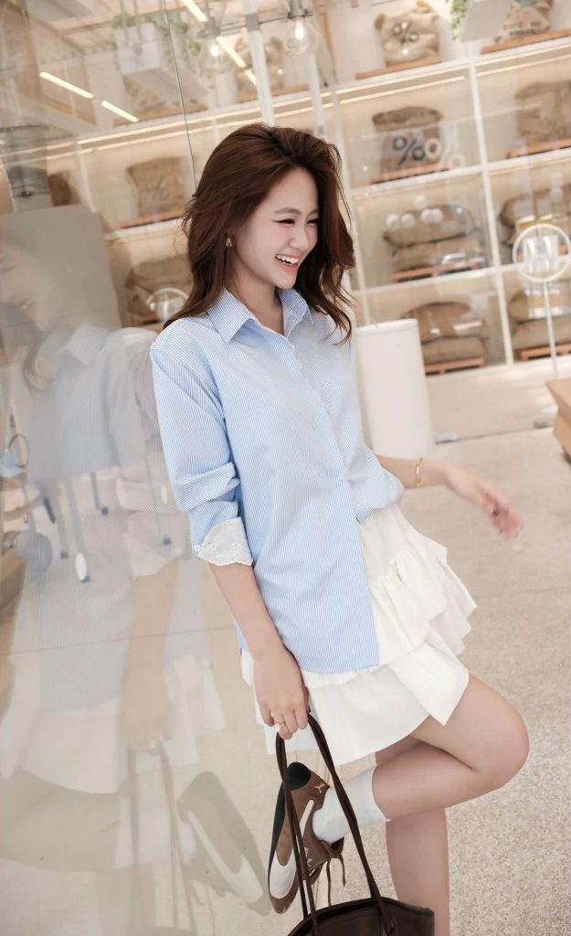 Mỹ nhân mặc áo sơ mi khiến 1,4 tỷ người rung động: Ngắm xong mới thấy đồ basic là chân ái - Ảnh 7.