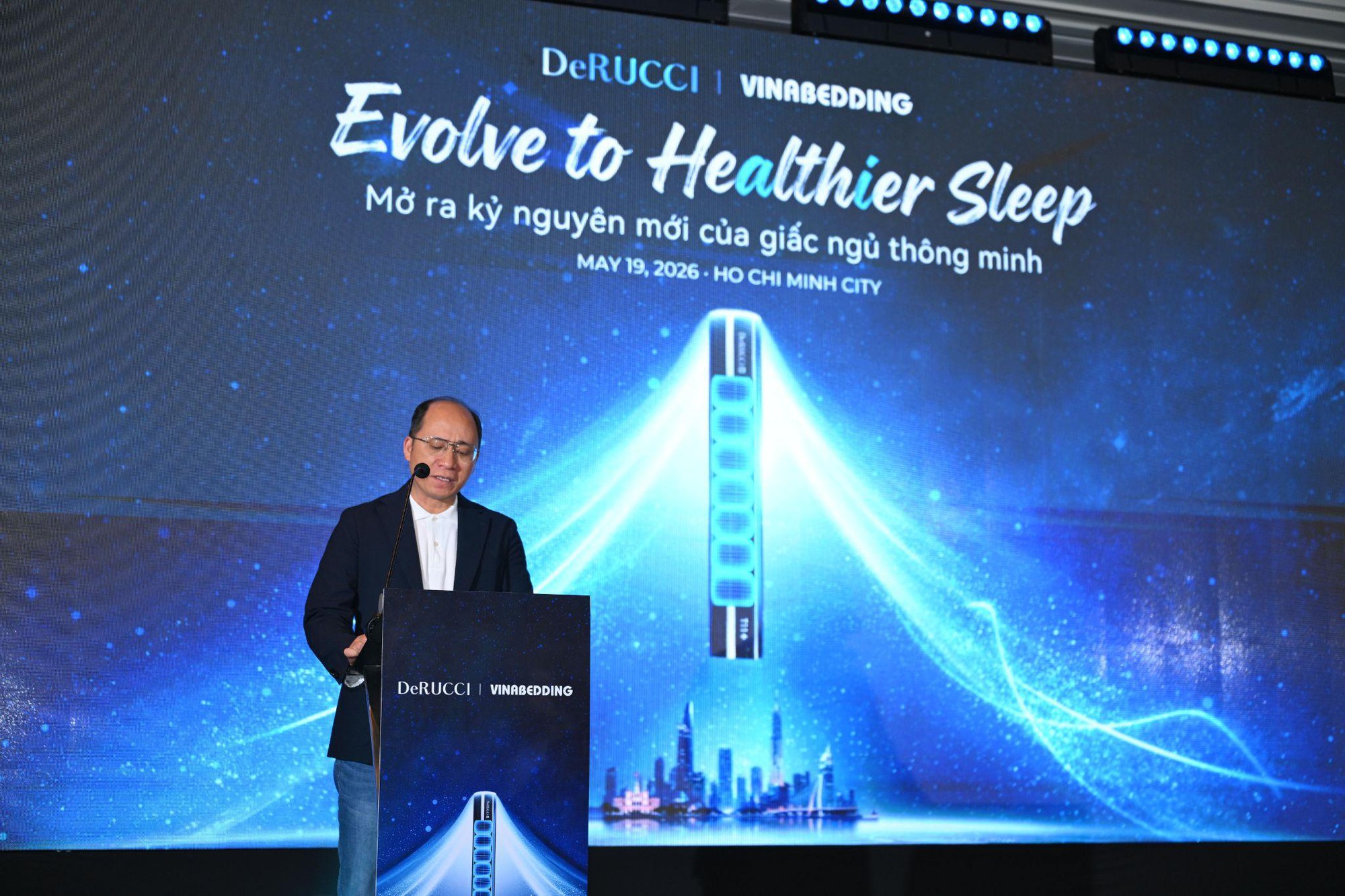DeRUCCI VINABEDDING  ra mắt Hệ thống chăm sóc giấc ngủ thông minh ứng dụng AI - Ảnh 1.