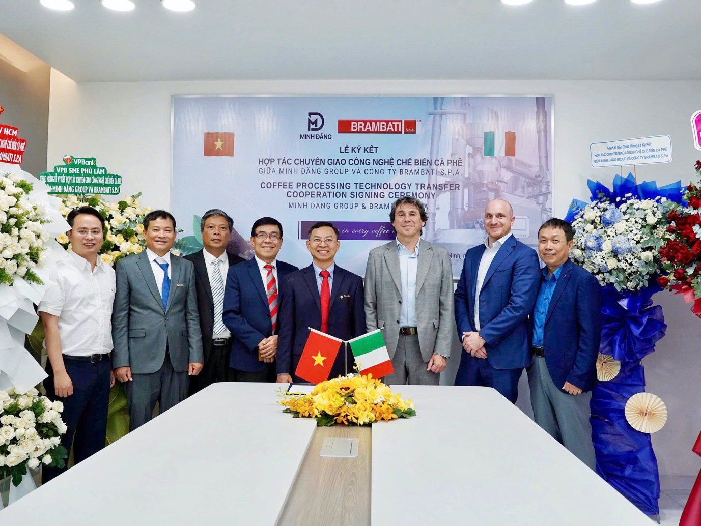 Minh Đăng Group bắt tay Brambati S.p.A đầu tư công nghệ Italy chế biến cà phê 3,5 triệu EUR - Ảnh 2.