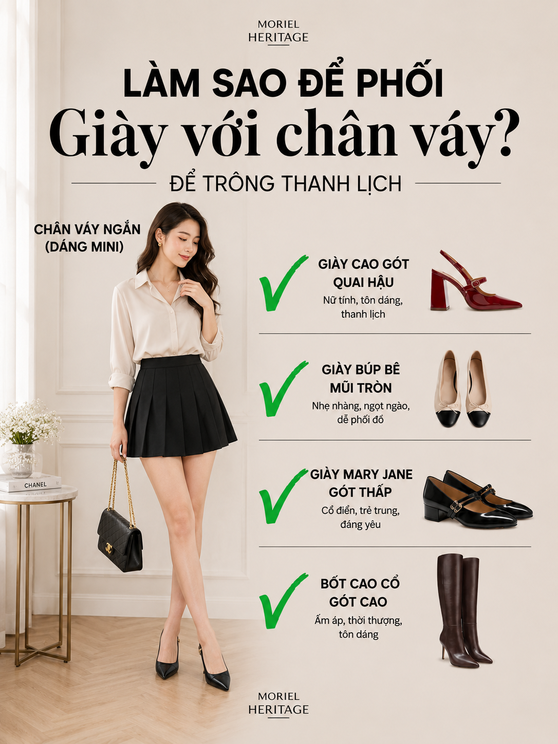 Muốn mặc váy đẹp và sang hơn, hãy bắt đầu từ việc chọn đúng giày- Ảnh 4.