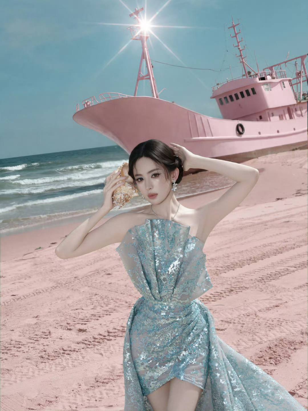 "Bảo vật nhan sắc" Trung Quốc đi event còn sáng hơn cả trang sức, visual xứng với đẳng cấp minh tinh- Ảnh 7.