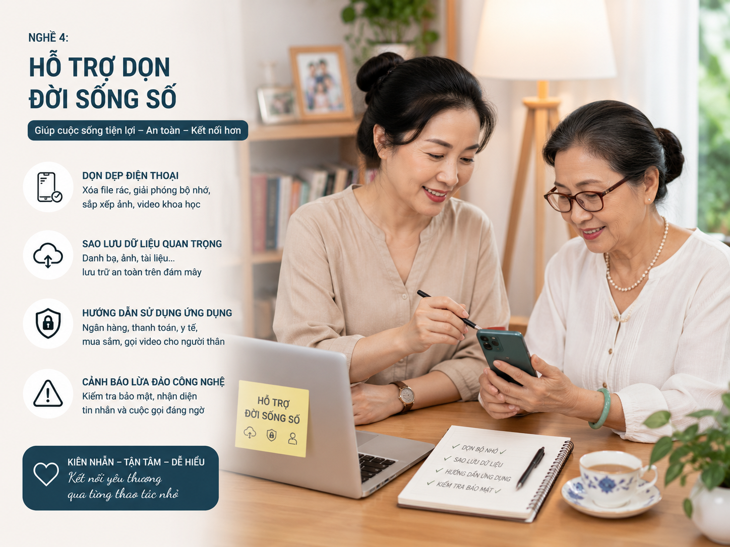 4 nghề phụ nữ U50 vẫn có thể bắt đầu mà không quá muộn: Không cần “làm lại từ đầu”, chỉ cần chọn đúng hướng- Ảnh 4.