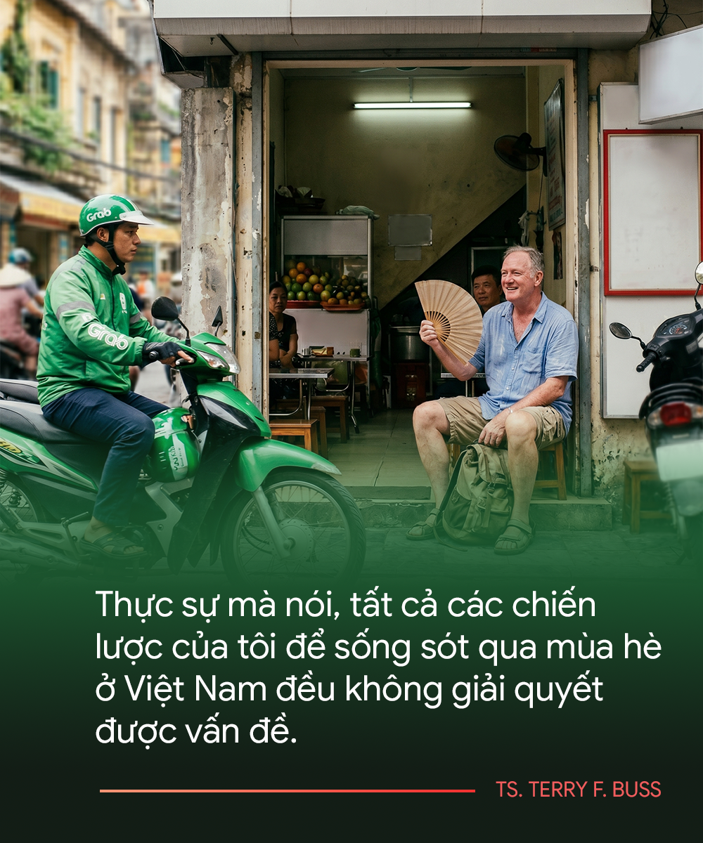 Tiến sĩ Mỹ tiết lộ cách "sống sót" qua mùa hè ở Việt Nam và lời thú nhận bất ngờ- Ảnh 4. Tiến sĩ Mỹ tiết lộ cách "sống sót" qua mùa hè ở Việt Nam và lời thú nhận bất ngờ- Ảnh 4.