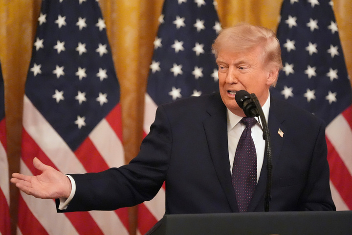 Tổng thống Trump nói sắp xong thỏa thuận hoà bình, truyền thông Iran bác bỏ- Ảnh 1.
