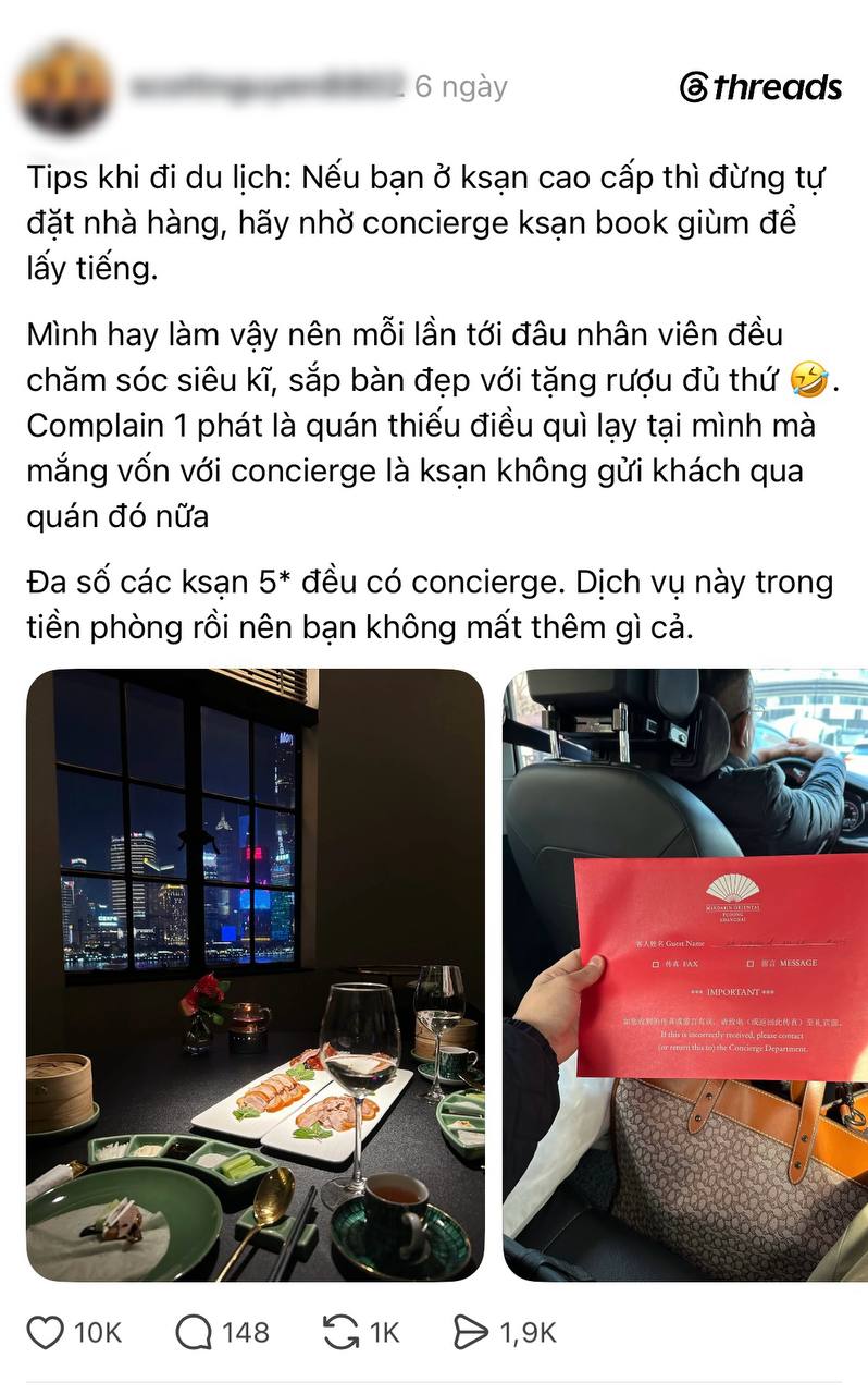 Thế mà lại hay: Ở 5 khách sạn sao đừng dại tự book bàn, nhờ lễ tân đặt hộ lại được chăm như VIP- Ảnh 1.