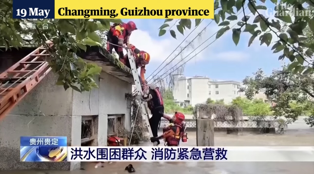 Mưa lũ kinh hoàng trên diện rộng ở Trung Quốc - Ảnh 2.