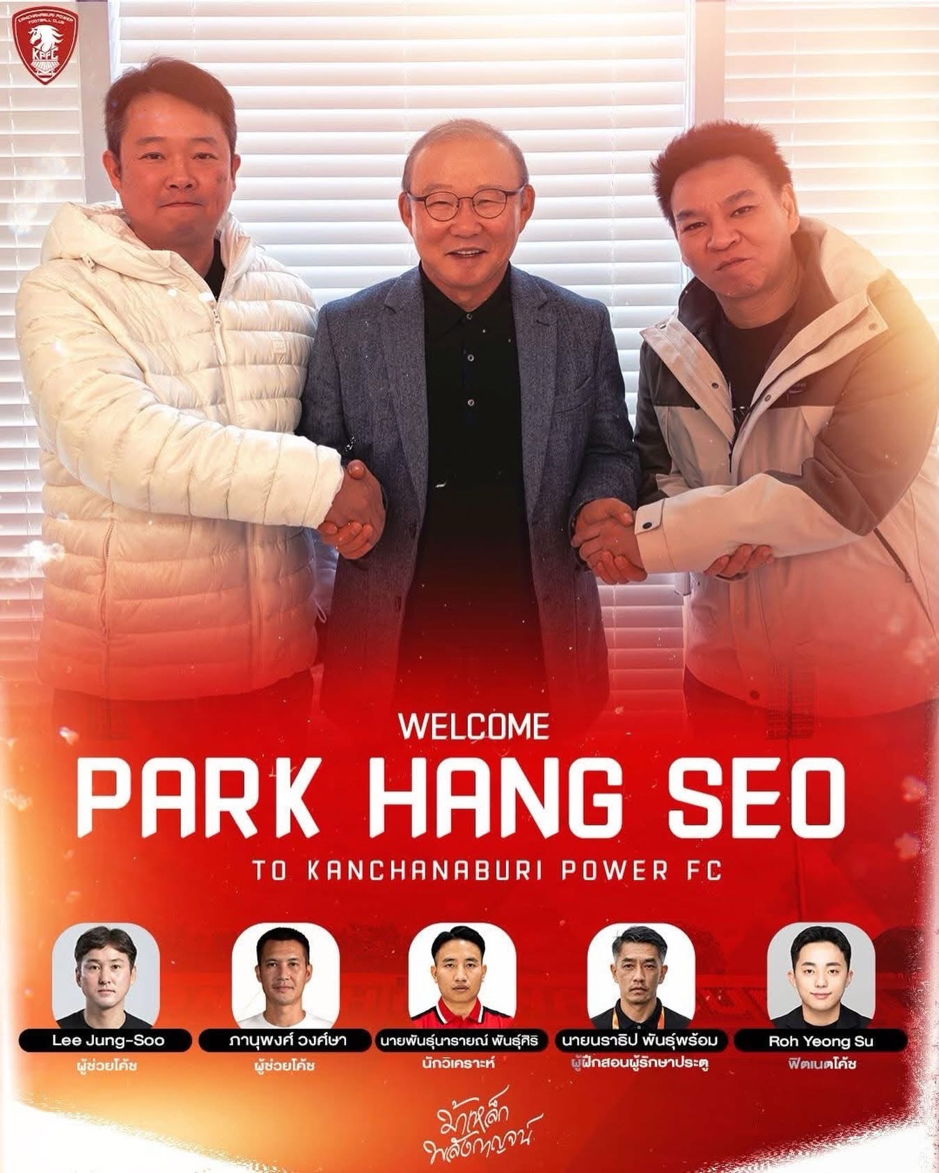 Chính thức: Ông Park Hang-seo làm HLV trưởng CLB Thái Lan- Ảnh 1.