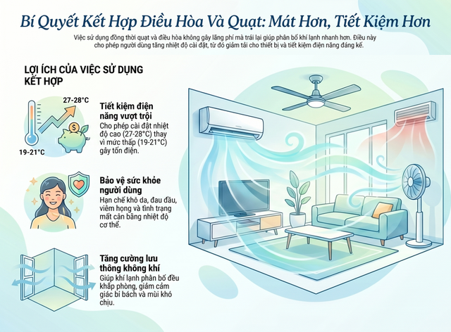 Không phải Cool, đây là cách bật điều hòa vừa mát vừa tiết kiệm: EVN hướng dẫn- Ảnh 3.