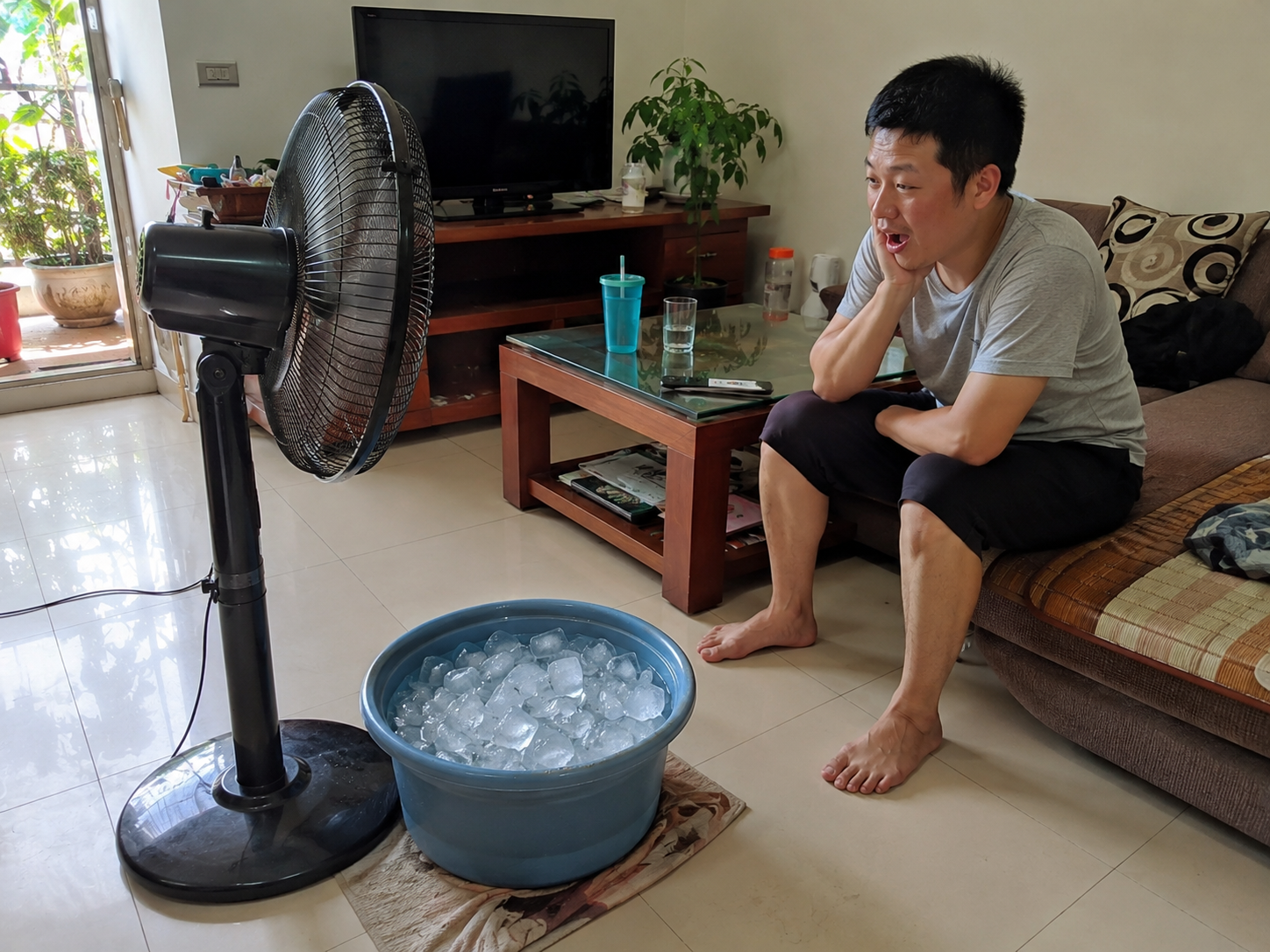 Vợ tôi chỉ dùng vài mẹo đơn giản mà căn phòng mát hẳn giữa ngày 38 độ: Có cách còn giúp điều hòa đỡ tốn điện- Ảnh 2.