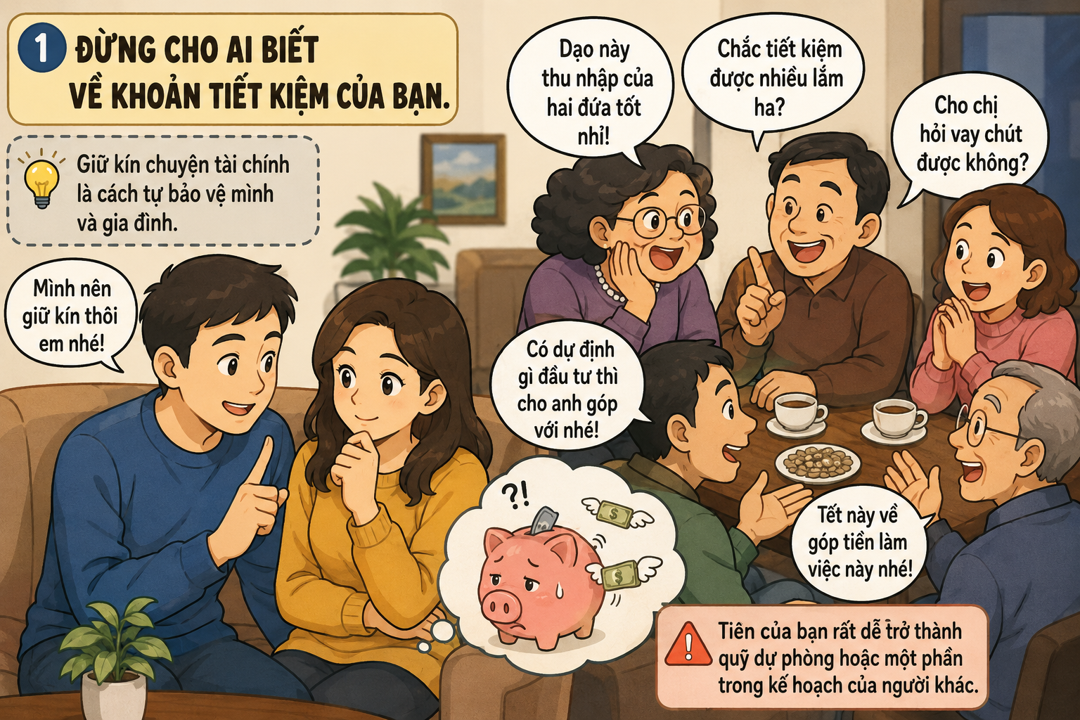 Có bao nhiêu tiền đi nữa, đừng dại làm 6 điều này nếu không muốn “bay sạch” tiền tích lũy - Ảnh 1.