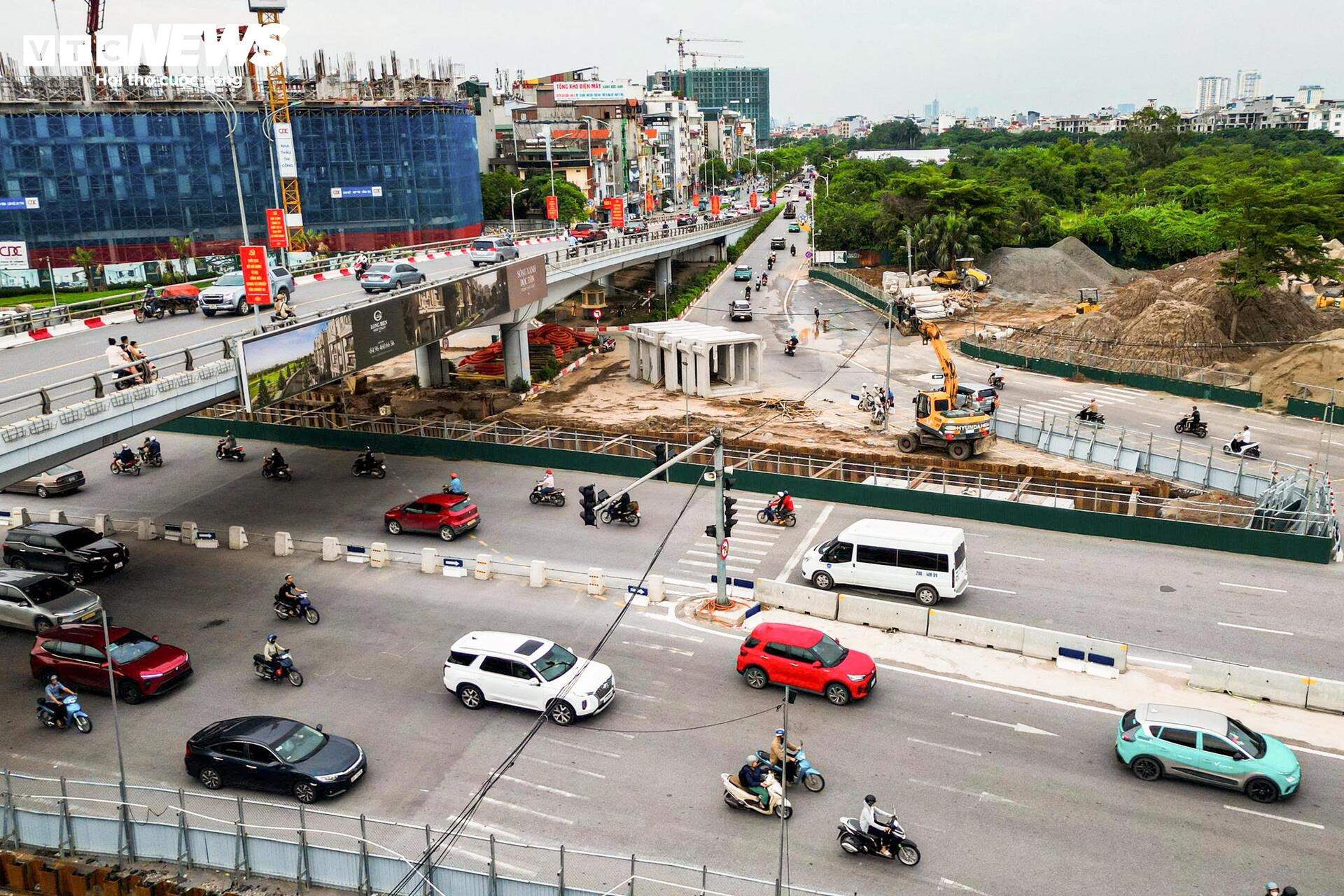 Công trường hầm chui gần 750 tỷ đồng dưới nút giao đông đúc phía Đông Hà Nội- Ảnh 7.