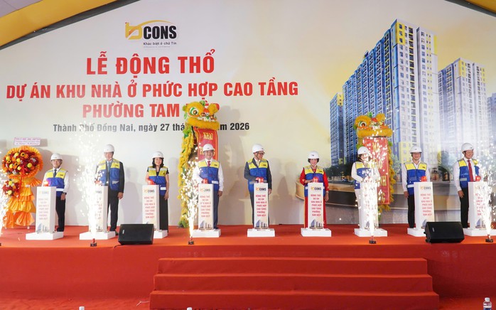 Động thổ dự án khu nhà ở phức hợp gần 4.500 tỉ đồng ở TP Đồng Nai- Ảnh 1.