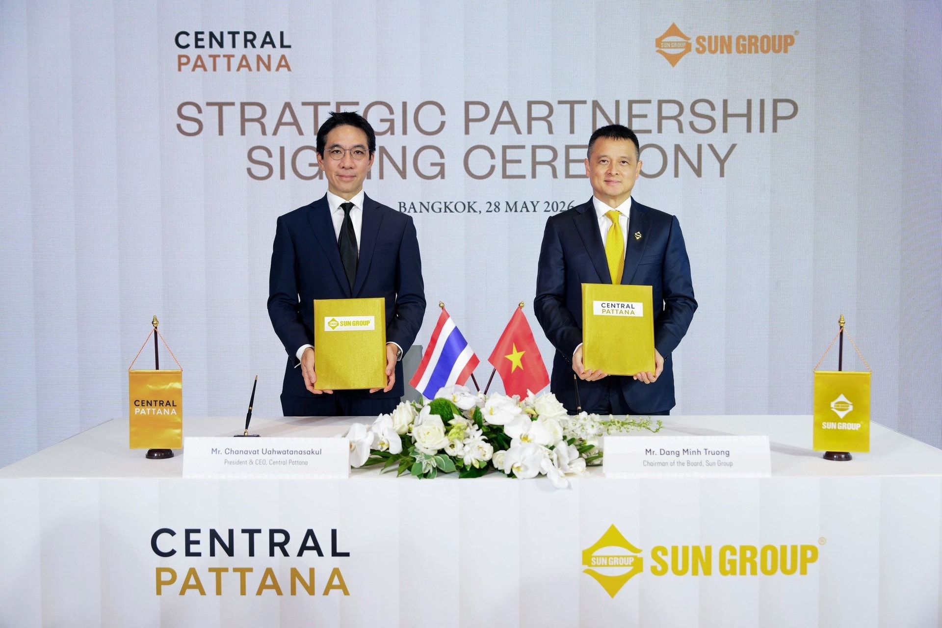 Tổng Bí thư, Chủ tịch nước Tô Lâm chứng kiến Sun Group bắt tay ‘Vua bán lẻ’ Thái Lan- Ảnh 1.