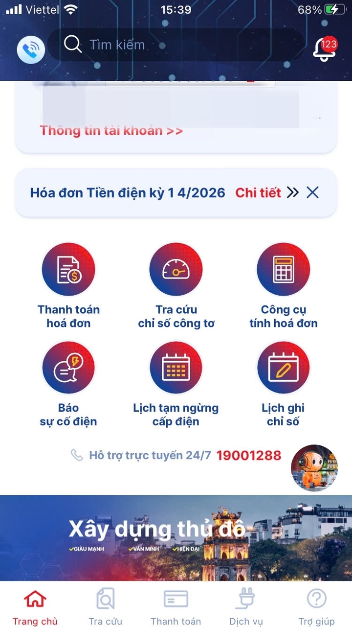 Hướng dẫn cách tra cứu lịch cúp điện tại Hà Nội- Ảnh 3.