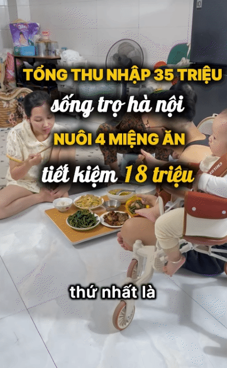 Tổng thu nhập 35 triệu, ở trọ giữa Thủ đô vẫn tiết kiệm gần 20 triệu/tháng: Bí quyết 