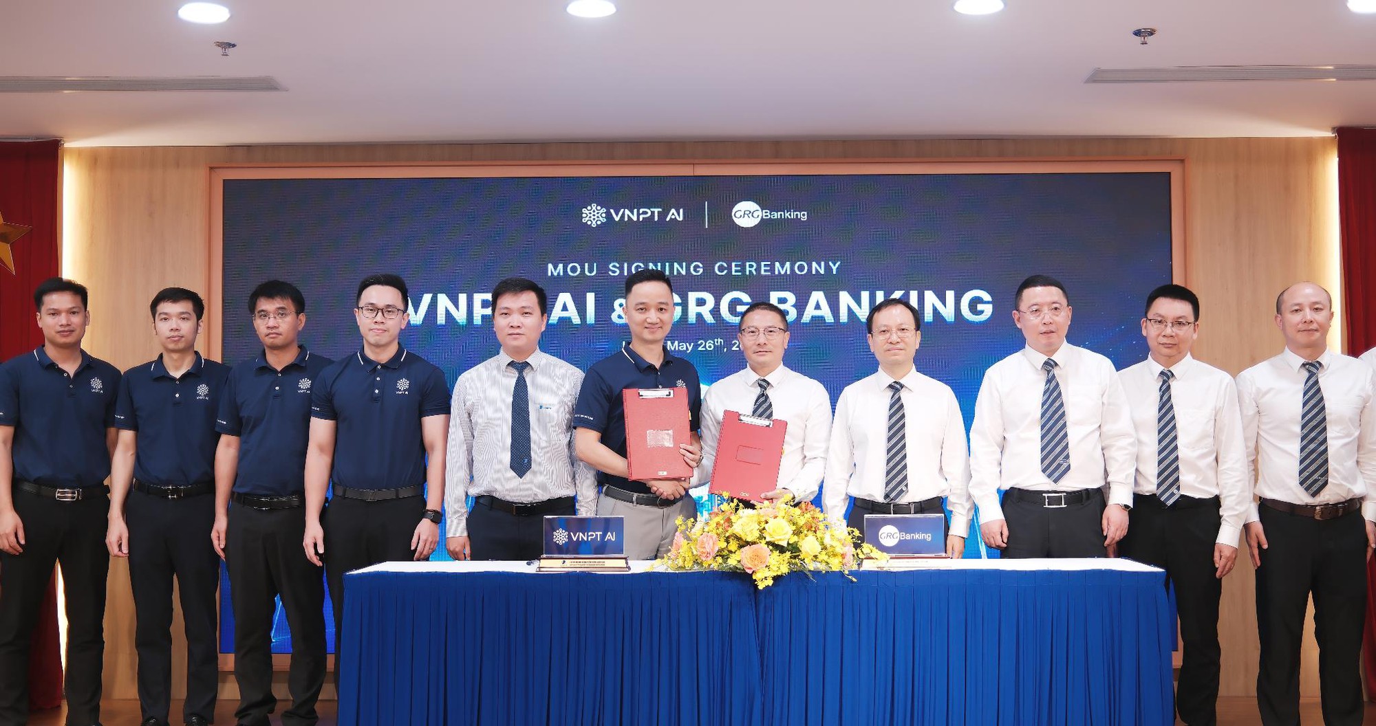 VNPT AI và GRGBanking hợp tác cung cấp Phygital Banking tại Việt Nam - Ảnh 1.