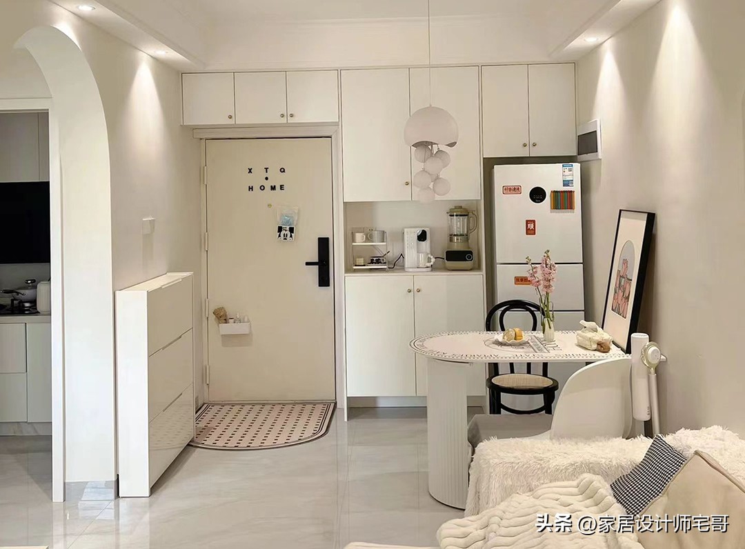 Căn hộ 37m² của cô gái độc thân khiến 300.000 người thích: Nhỏ nhưng tinh tế đến từng góc- Ảnh 2.