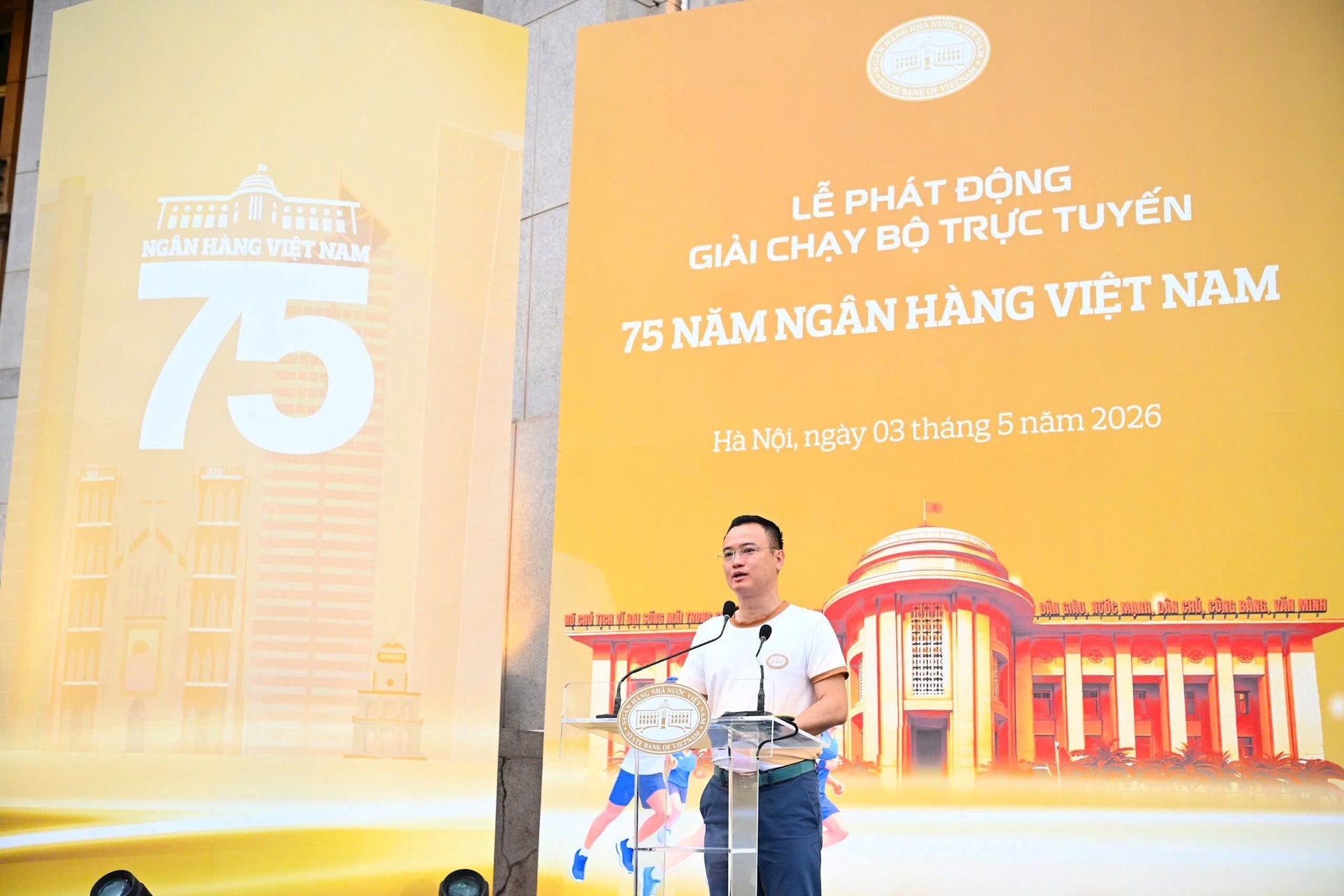 ‏Chính thức phát động Giải chạy trực tuyến “75 năm Ngân hàng Việt Nam”‏- Ảnh 3.