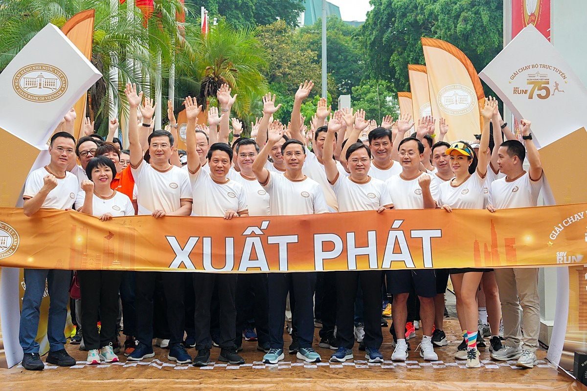 ‏Chính thức phát động Giải chạy trực tuyến “75 năm Ngân hàng Việt Nam”‏- Ảnh 5.