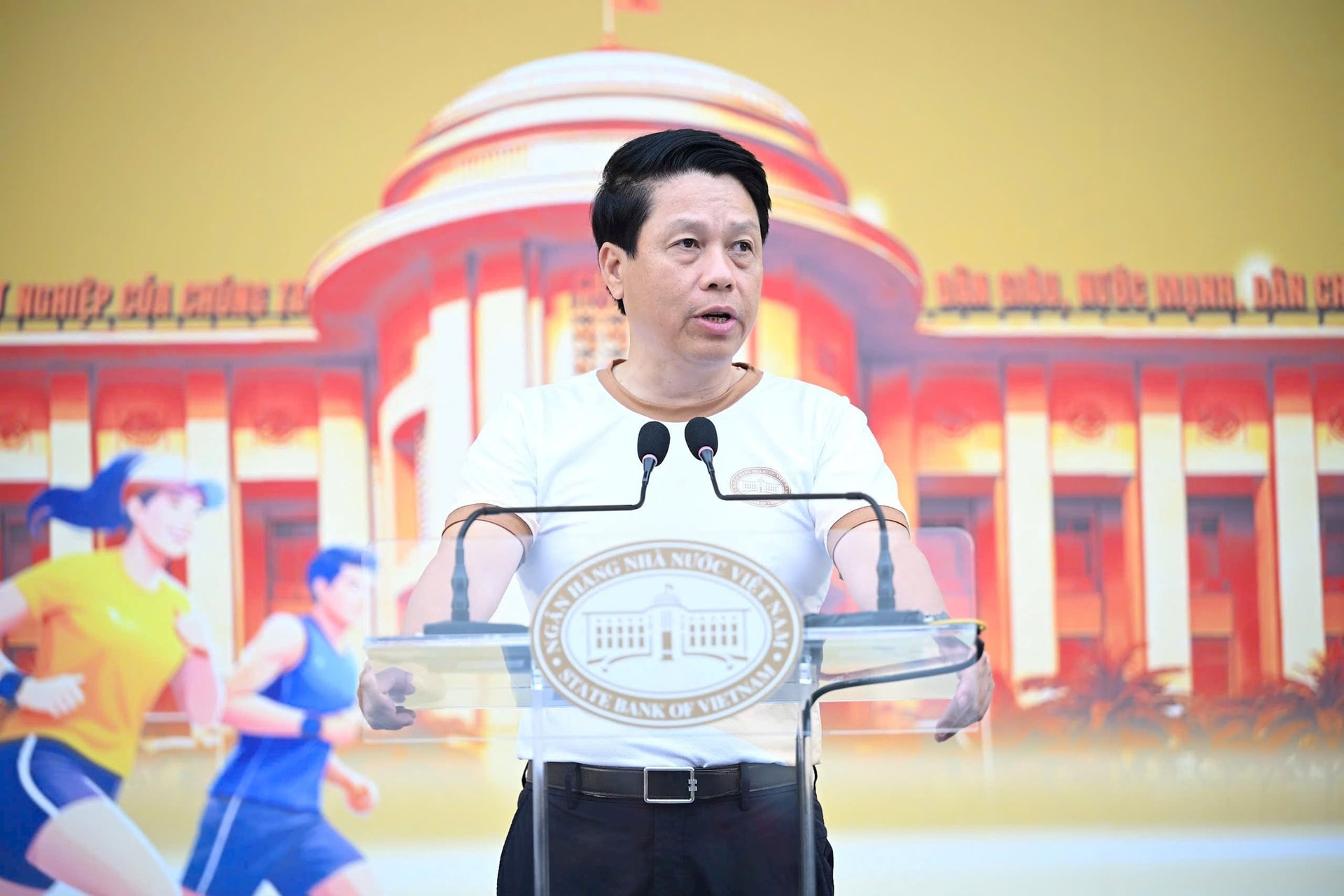 ‏Chính thức phát động Giải chạy trực tuyến “75 năm Ngân hàng Việt Nam”‏- Ảnh 2.