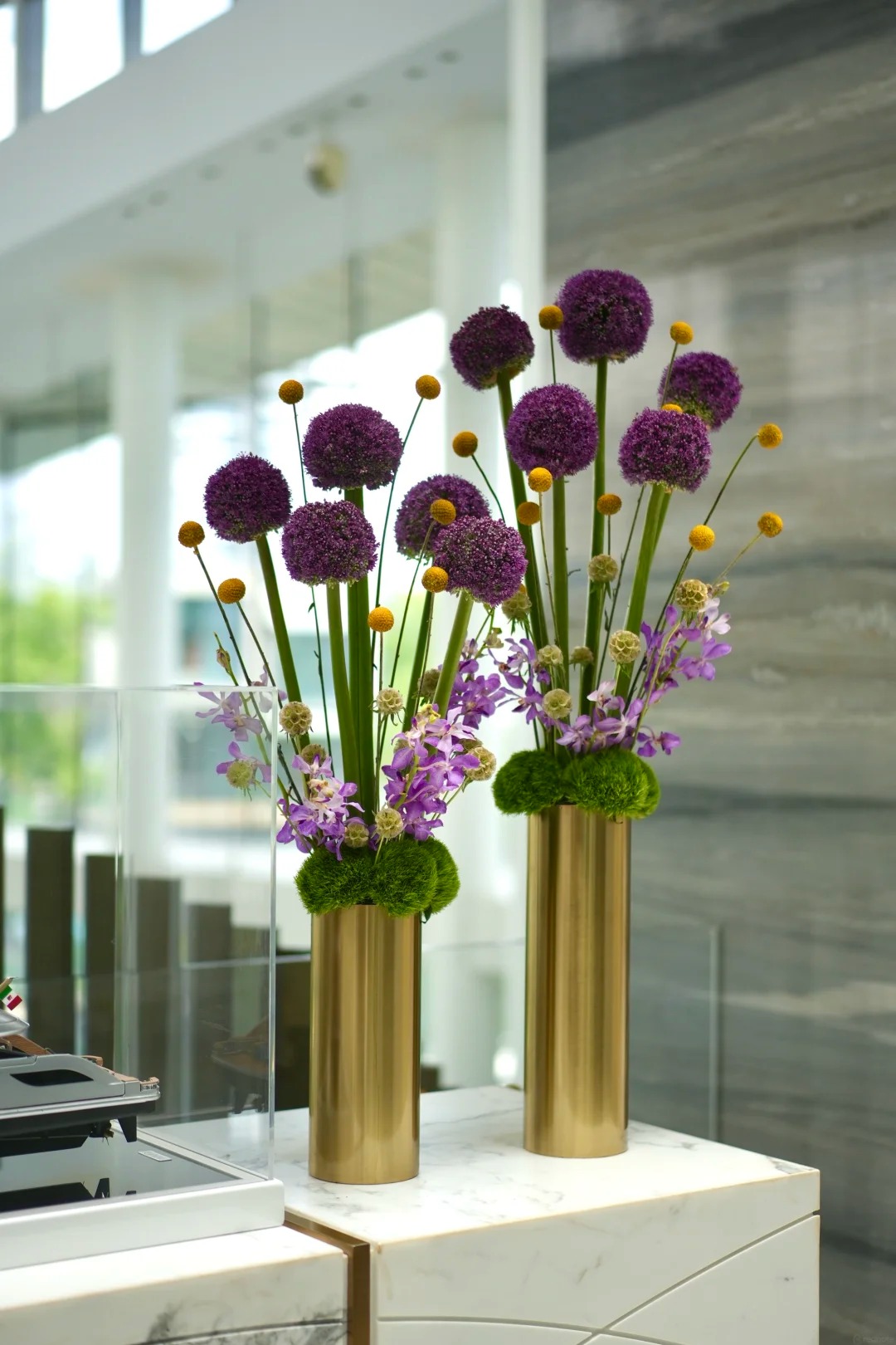 Mê mẩn với hoa Allium: Kẹo mút tím khổng lồ trong nghệ thuật cắm hoa 2026 - Ảnh 1.