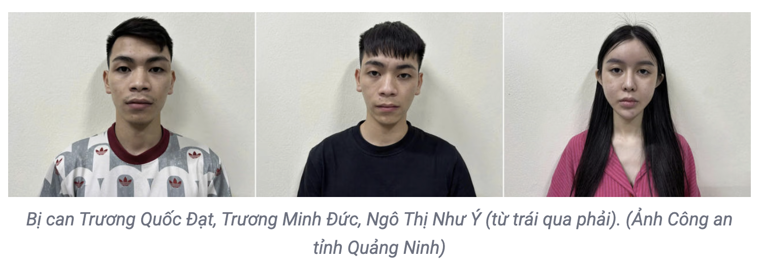 Khởi tố 3 đối tượng dùng TikTok, Zalo giả danh ngân hàng để chiếm đoạt tài sản - Ảnh 1.