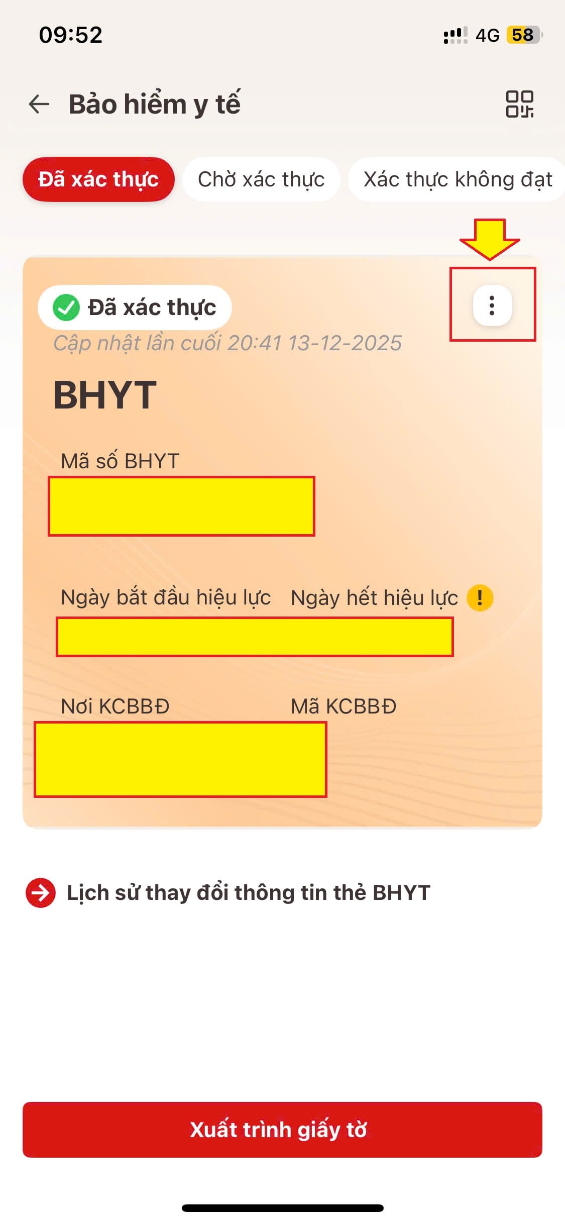 Cách cập nhật thông tin thẻ BHYT trên ứng dụng VNeID mới nhất 2026 - Ảnh 4.