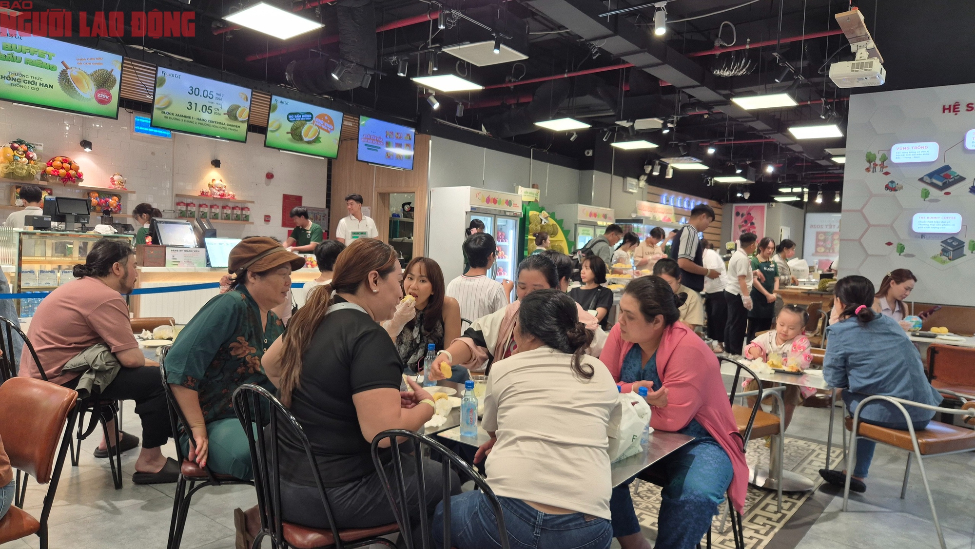 Đi ăn buffet sầu riêng: Khám phá thu nhập khủng từ thợ gõ sầu riêng 60 triệu / tháng - Ảnh 2.