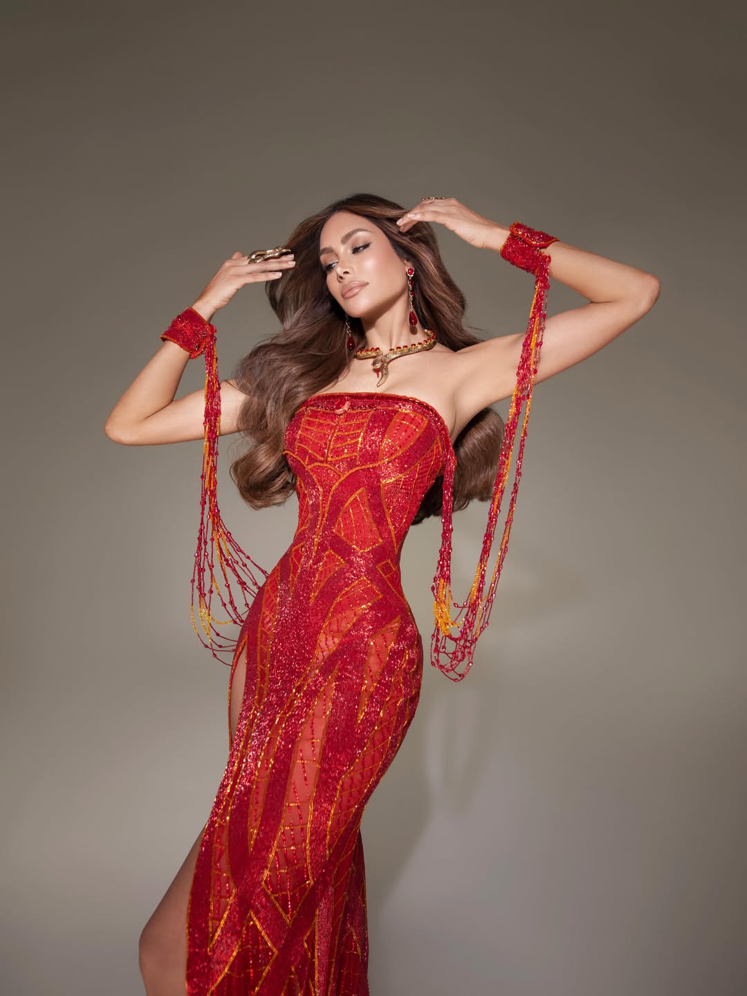 Mỹ nhân chiến thắng Hương Giang đăng quang MGI All Stars: Cao 1,78m, vẻ đẹp mê đắm mọi ánh nhìn- Ảnh 4.