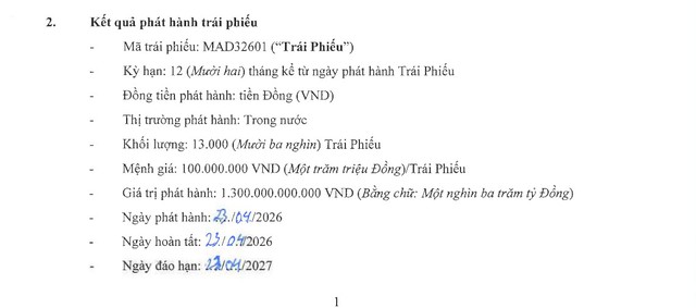 7.500 tỷ đồng trái phiếu 'đổ' về một doanh nghiệp bất động sản- Ảnh 1.