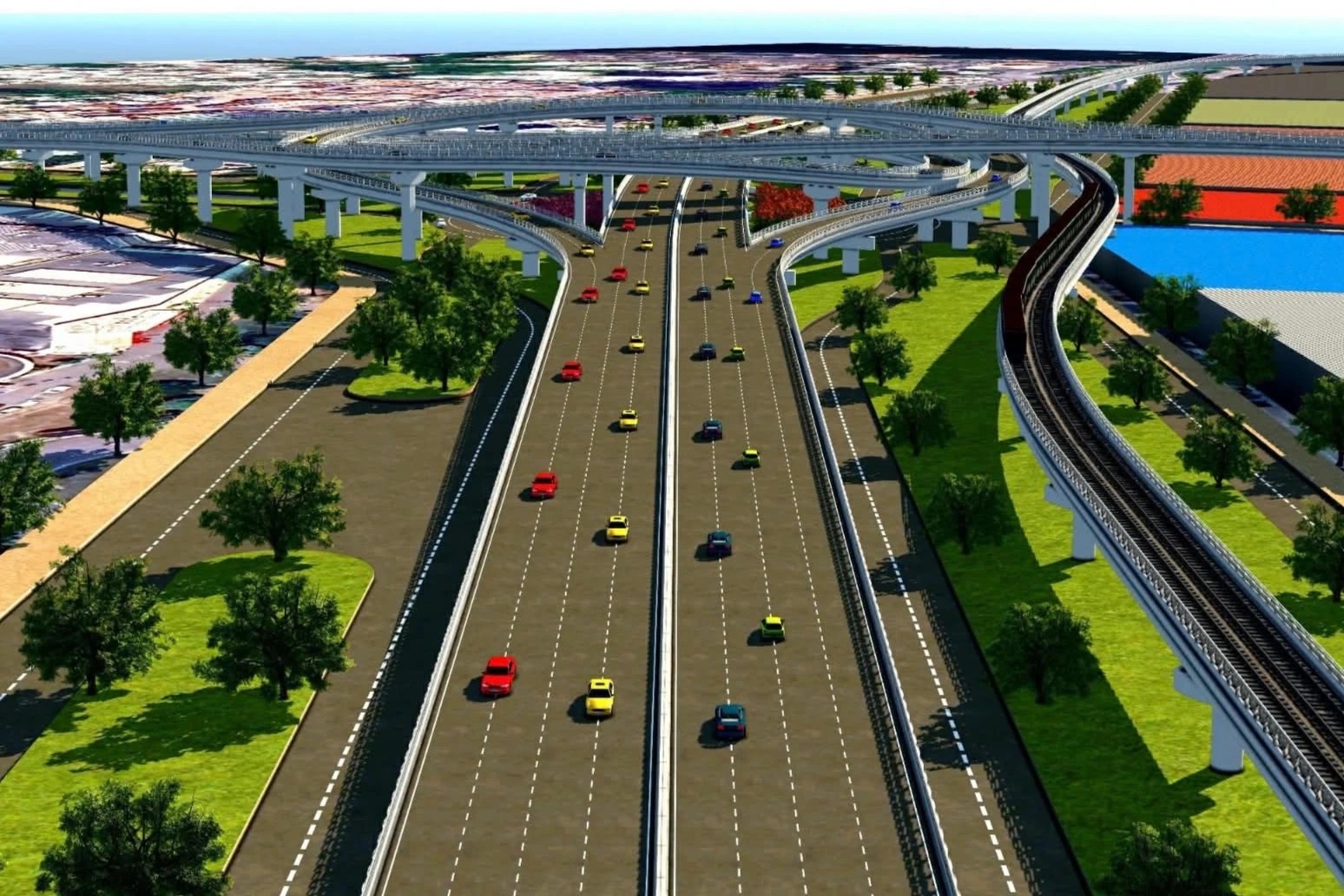 Ngắm dự án đường trên cao Quốc lộ 51 kết nối Đồng Nai và TPHCM năm 2026 - Ảnh 8. Ngắm dự án đường trên cao Quốc lộ 51 kết nối Đồng Nai và TPHCM năm 2026 - Ảnh 8.