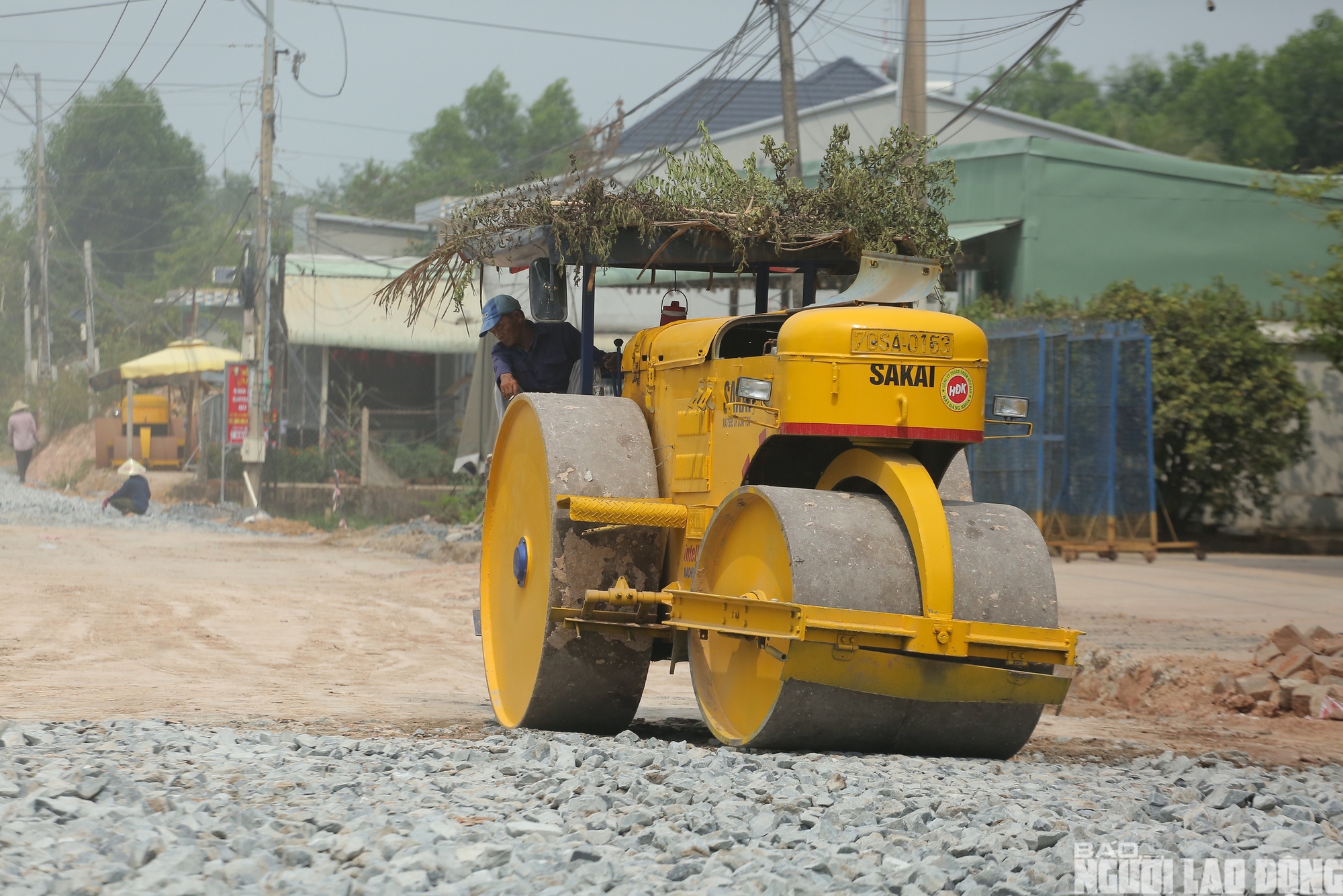 Đường tỉnh 789 TPHCM - Tây Ninh thi công gấp rút , người dân lo ngại bụi bặm - Ảnh 6.