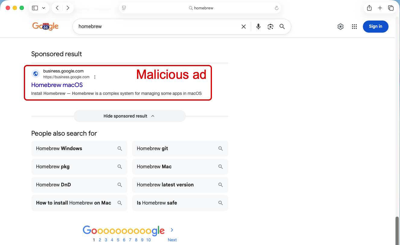 Hacker đang nhắm vào các máy Mac, và lần này qua chính quảng cáo của Google- Ảnh 1.